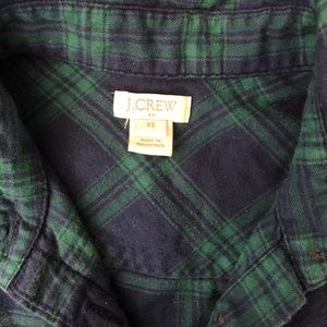 J. Crew Classic Flannel Shirt in Perfect Fit